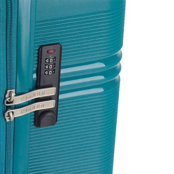 Gabol Saori 4 ruote Set di valigie 3 pezzi con piega di espansione