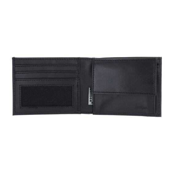 oxmox Leather Portafoglio Protezione RFID Vera Pelle 11 cm