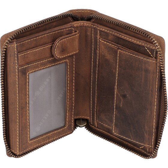 Greenburry Vintage Portafoglio Vera Pelle 12.5 cm