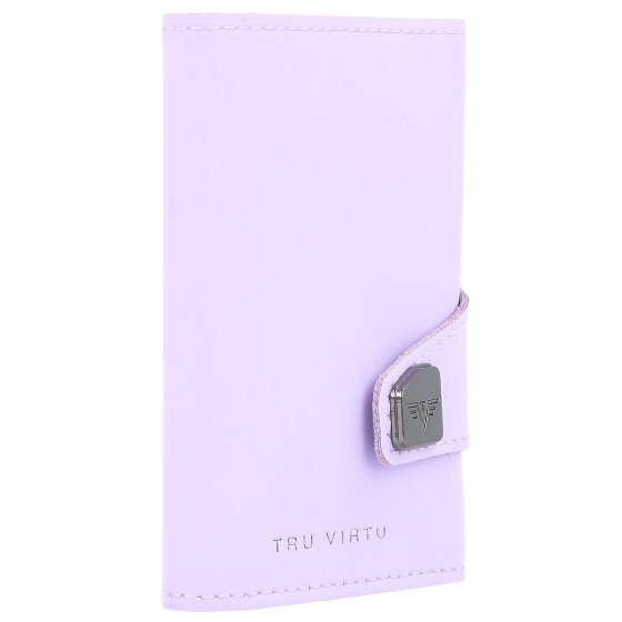 Tru Virtu Custodia per carte di credito Click & Slide Portafoglio RFID in pelle 6,5 cm