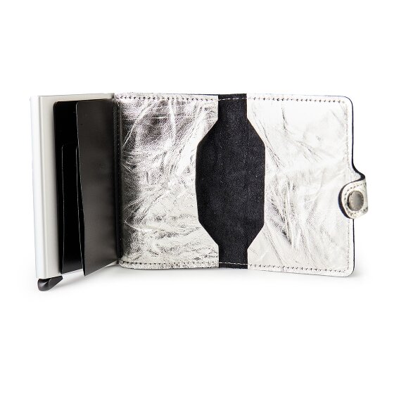 Secrid Miniwallet Crunch Custodia per carte di credito RFID in pelle 6,5 cm