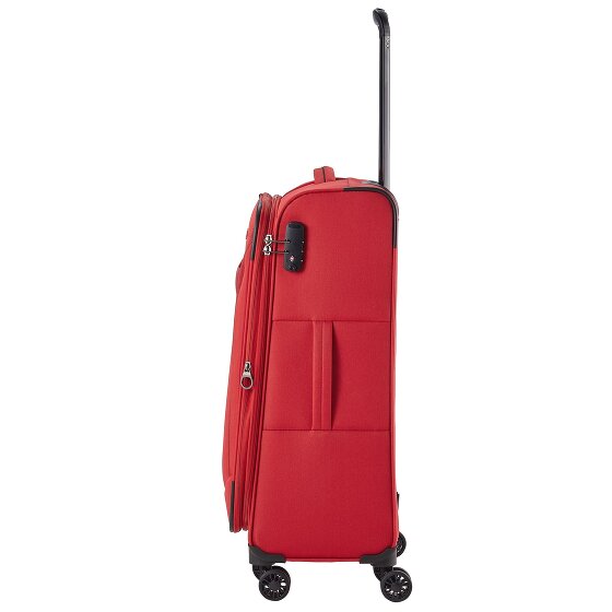 Travelite Chios 4 ruote Set di valigie 3 pezzi con piega di espansione