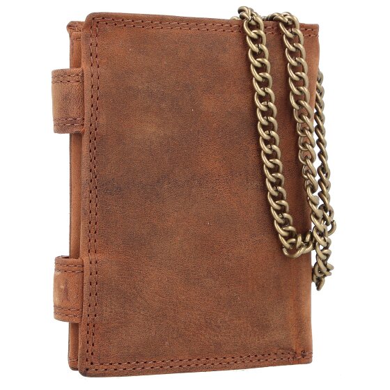 Greenland Nature Montenegro Portafoglio RFID in pelle 9 cm