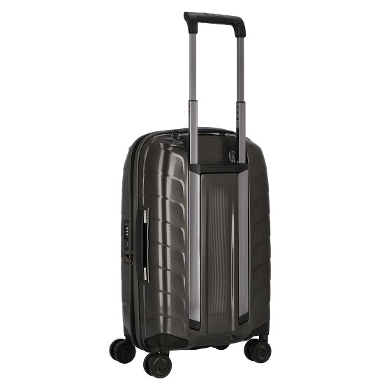 Samsonite Attrix 4 ruote Carrello della cabina 55 cm con piega di espansione