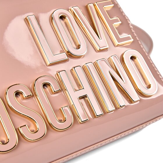 Love Moschino Enameled Logo Borsa a tracolla 20 cm