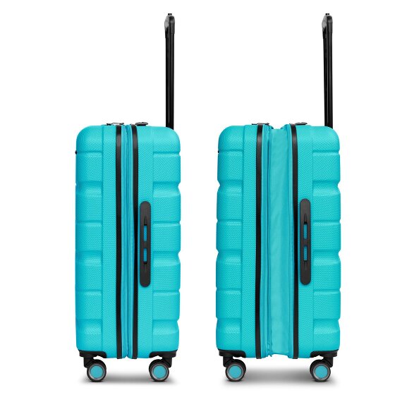 Franky Monaco 4.0 Carrello a 4 ruote M 66 cm con piega ad espansione