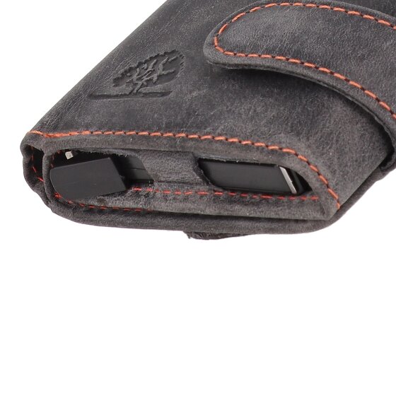 Greenburry Portafoglio originale vintage RFID in pelle 8,5 cm