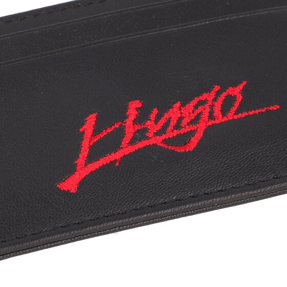 Hugo Handwritten Custodia per carta di credito Pelle 10 cm