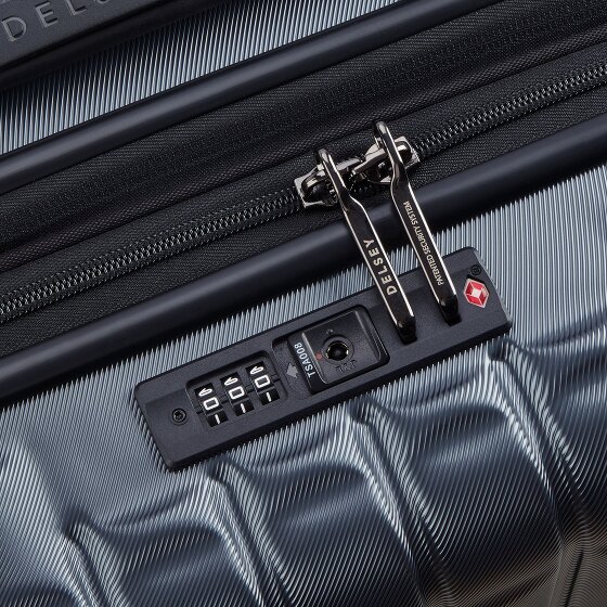 Delsey Paris Longitude 4 ruote Carrello della cabina 55 cm con piega di espansione