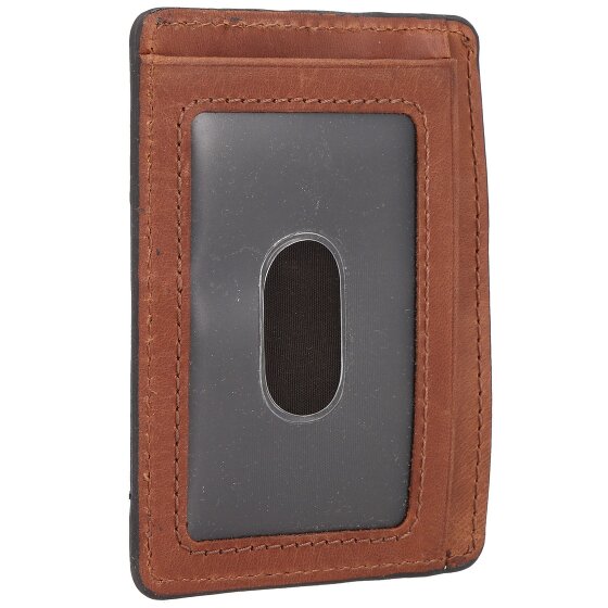 Fossil Everett Custodia per carte di credito in pelle 10 cm