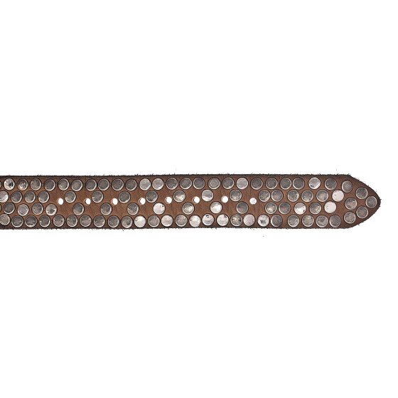 b.belt Cintura con borchie in pelle
