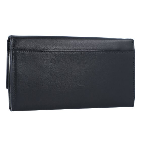 Esquire Nuovo portafoglio di seta in pelle 18 cm