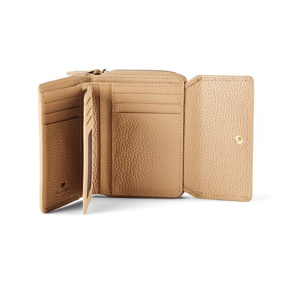 Braun Büffel Asti Portafoglio RFID in pelle 12 cm