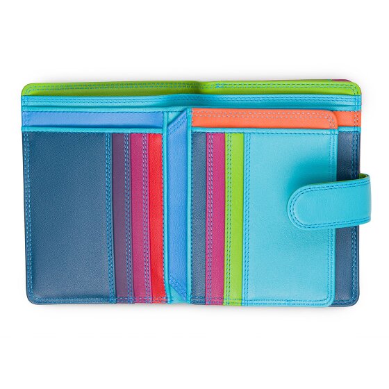 Mywalit Portafoglio a scatto medio in pelle 13 cm