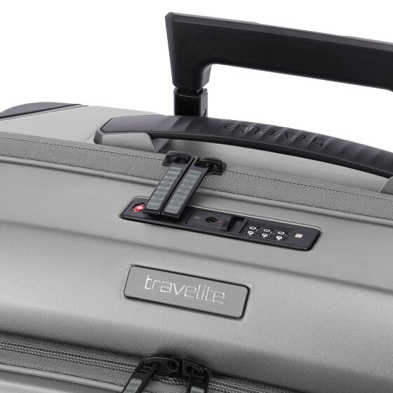 Travelite Millennium 4 ruote Carrello della cabina 55 cm Scomparto per laptop