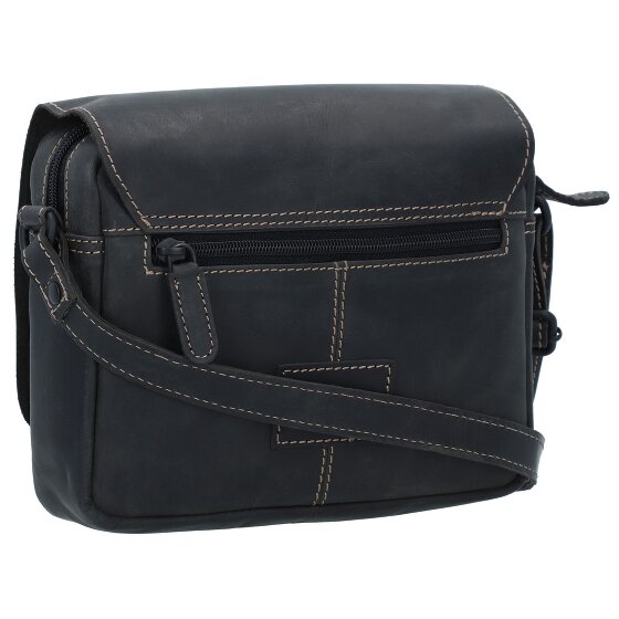 Jack Kinsky Baltimore 19 Borsa a tracolla in pelle 21 cm