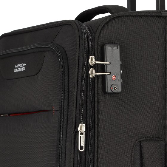 American Tourister Street Roll 4 ruote Set di valigie 3 pezzi con piega di espansione