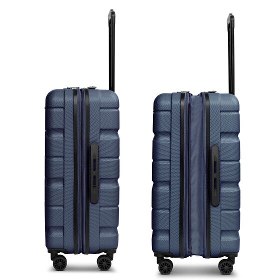 Franky Monaco 4.0 Carrello a 4 ruote M 66 cm con piega ad espansione