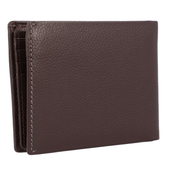 Braun Büffel Portafoglio Prato RFID in pelle 12 cm