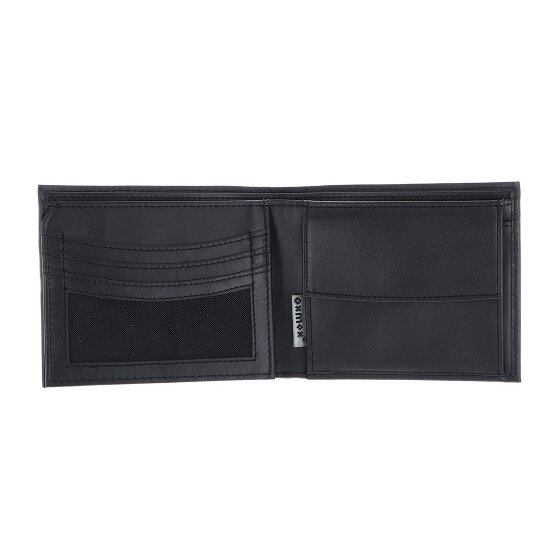 oxmox Leather Portafoglio Protezione RFID Vera Pelle 12 cm