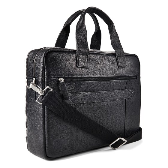 Strellson Kennington Valigetta Vera Pelle 40 cm Vano porta PC