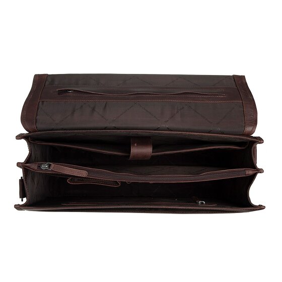 The Chesterfield Brand Glenwood Cartella Messenger Pelle 42 cm Scomparto per laptop