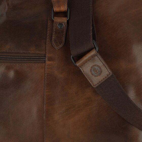 Greenburry Newport Borsa da viaggio Weekender Pelle 54 cm