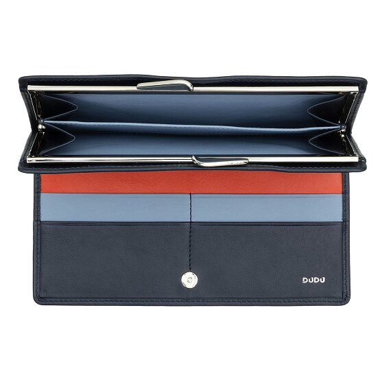 DuDu Portafoglio Protezione RFID Pelle 19.5 cm