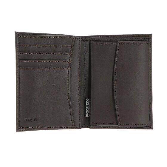oxmox Leather Portafoglio Protezione RFID Vera Pelle 10 cm