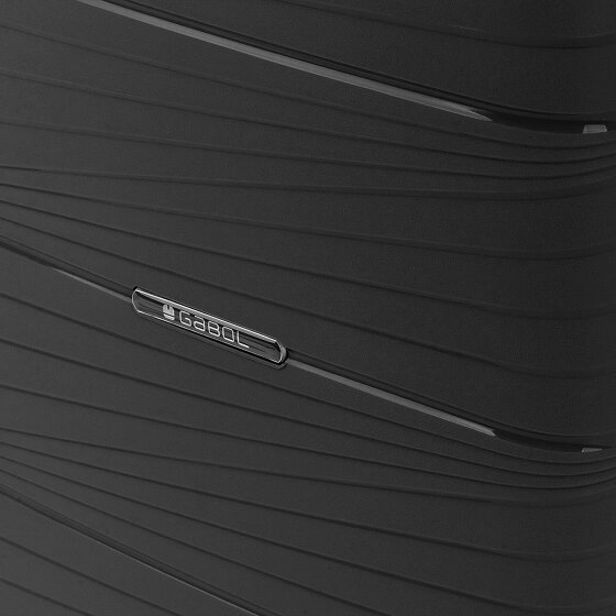 Gabol Kiba 4 ruote Set di valigie 3 pezzi con piega di espansione