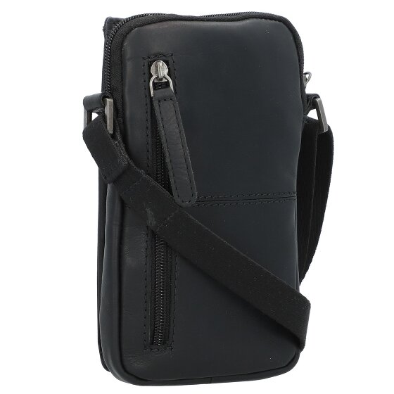 Greenburry Pure Black Custodia per cellulare Pelle 11 cm