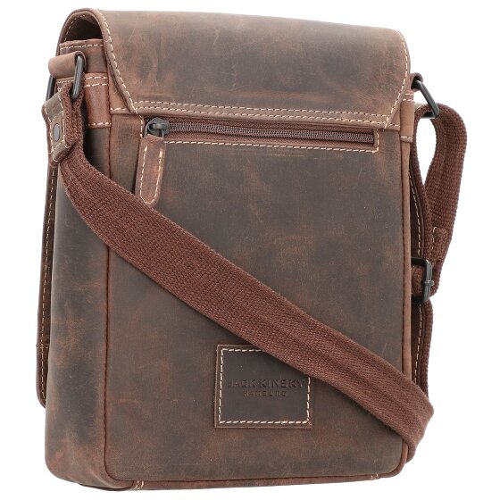 Jack Kinsky Baltimore 3 Borsa a tracolla in pelle 19 cm