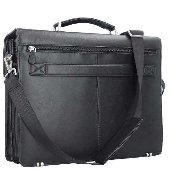 Esquire Cartella Oxford in pelle 41 cm Scomparto per computer portatile