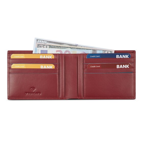 Roncato Detroit Portafoglio Protezione RFID Pelle 12.5 cm