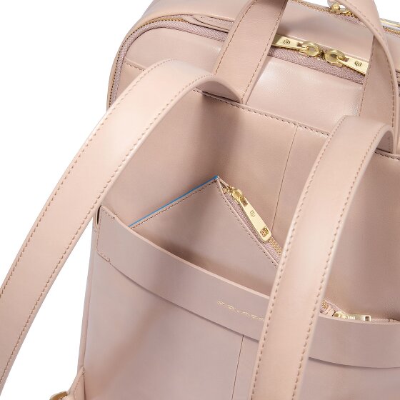 Piquadro Blue Square Zaino da giorno Protezione RFID Pelle 37 cm Scomparto per laptop