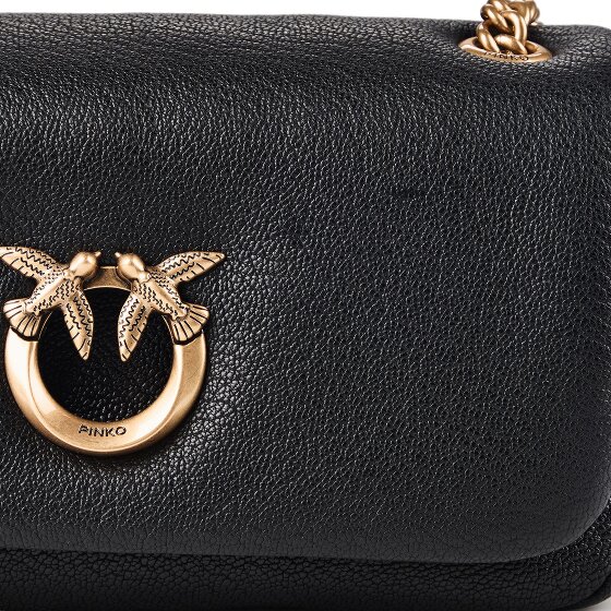 PINKO Love Soft Borsa a spalla Vera Pelle 22 cm