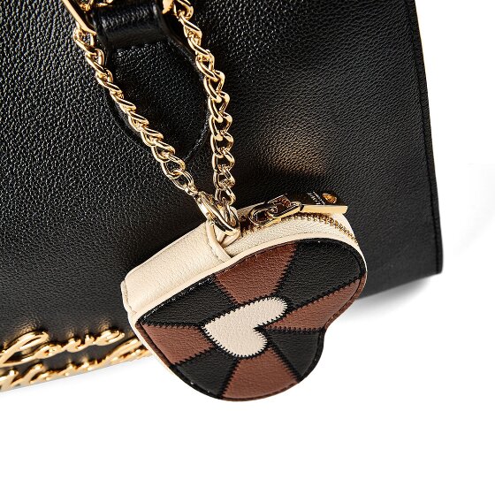 Love Moschino Heart Charm Borsa a spalla Vera Pelle 35 cm