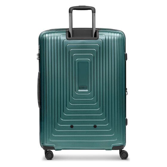 Redolz Set di valigie Essentials 14 a 4 ruote 2 pz. scomparto per laptop con piega elastica
