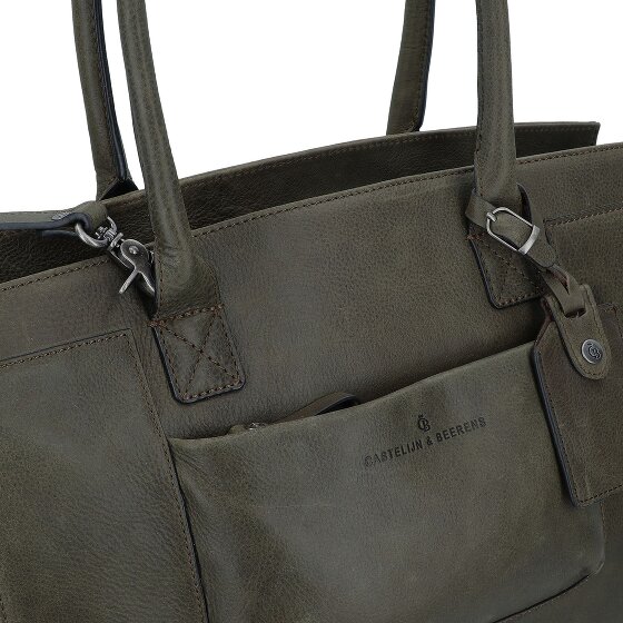 Castelijn & Beerens Carisma Borsa a tracolla RFID in pelle 38 cm Scomparto per laptop