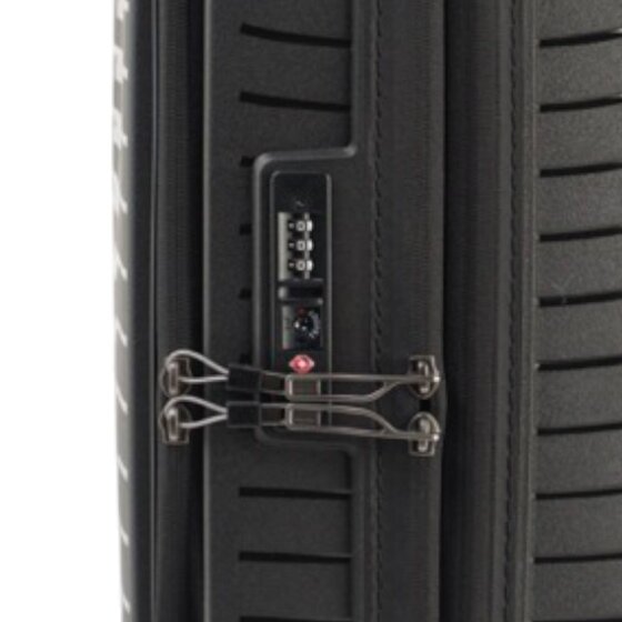 Stratic Novium 4 ruote Carrello della cabina S 55 cm Scomparto per laptop con piega di espansione
