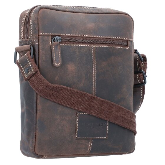 Jack Kinsky Baltimora 2 Borsa a tracolla in pelle 20 cm