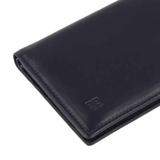 DuDu Tiberio Portafoglio Protezione RFID Vera Pelle 9.5 cm