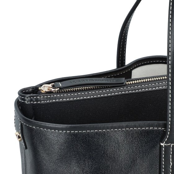 Tommy Hilfiger TH Monoplay Leather Borsa shopper 35 cm