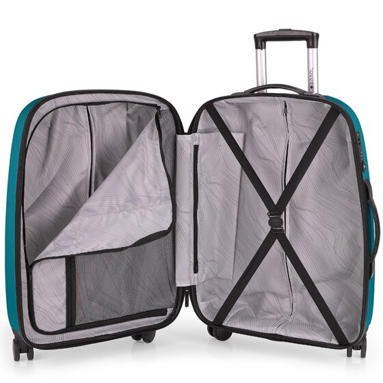 Gabol Paradise XP 4 ruote Carrello M 67 cm con piega di espansione