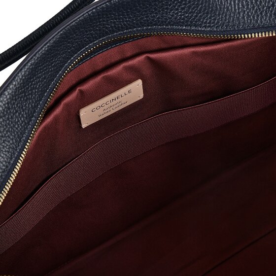 Coccinelle Myrtha Borsa a spalla Vera Pelle 40 cm Vano porta PC