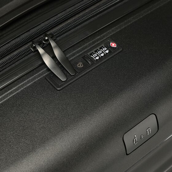 d&n Travel Line 4700 4 ruote Carrello 78 cm con piega di espansione