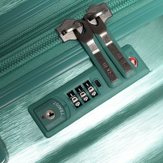 Heys Alumix 4 ruote Carrello della cabina S 55 cm con piega di espansione