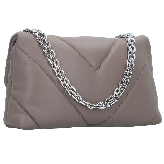 Patrizia Pepe Fly Borsa a tracolla in pelle imbottita 25 cm