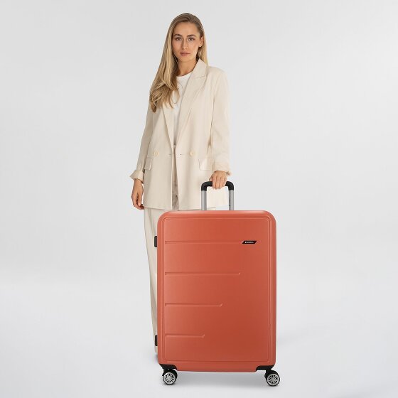 Gabol Future Plus 4 ruote Carrello 74 cm con piega di espansione