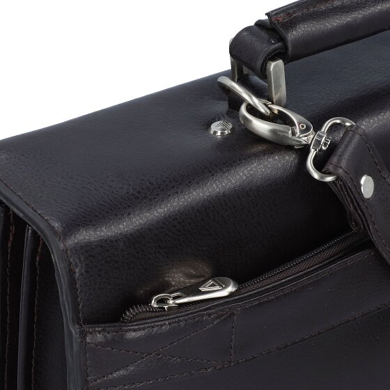 Davidts 460-462 Valigetta Pelle 41 cm Scomparto per laptop